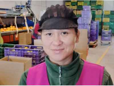 Ana: Selecciona y encaja las naranjas