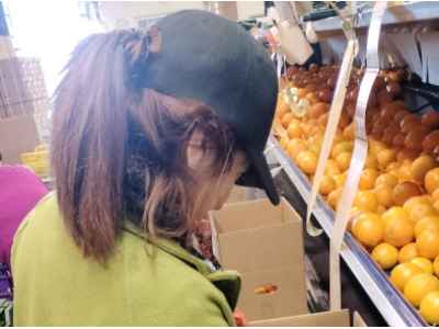 Marisa: Selecciona y encaja las naranjas